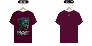 Nome do produto Camisa Mulher Maravilha zumbi