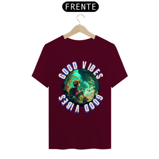 Nome do produto Camisa Good Vibes.