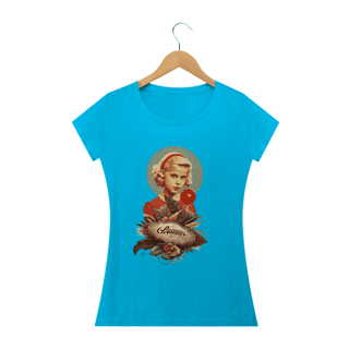 Nome do produto Camisa Baby Look Verão vintage