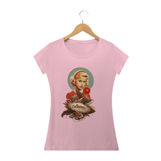 Nome do produto Camisa Baby Look Verão vintage