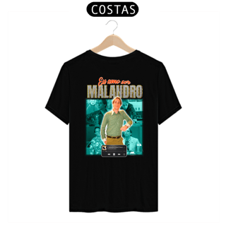 Nome do produto (Estampa nas costas) Eu amo ser malandro