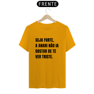 Nome do produto Camiseta Unissex - RBD Seja Forte pela Anahi 