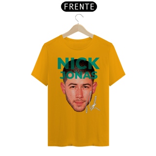 Nome do produto CAMISETA NICK JONAS FACE