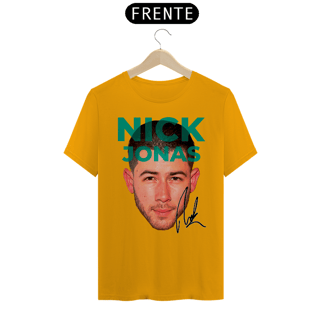 Nome do produto CAMISETA NICK JONAS FACE