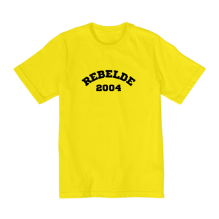 Nome do produto Camiseta Infantil - Rebelde 2004 ®