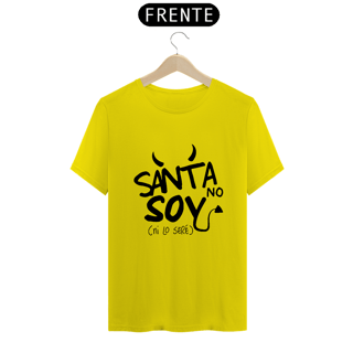 Nome do produto Camiseta Unissex -  Santa No Soy ^.~