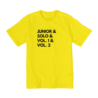 Nome do produto Camiseta Infantil 2 a 8 - JUNIOR &