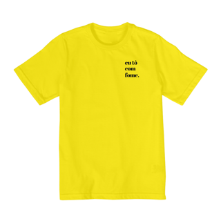 Nome do produto Camiseta Infantil 10 a 14 - JUNIOR fome