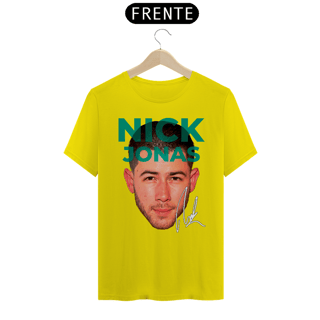 Nome do produto CAMISETA NICK JONAS FACE