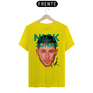 Nome do produto CAMISETA NICK JONAS FACE