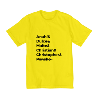 Nome do produto Camiseta Infantil - Si No Estás Aqui :(