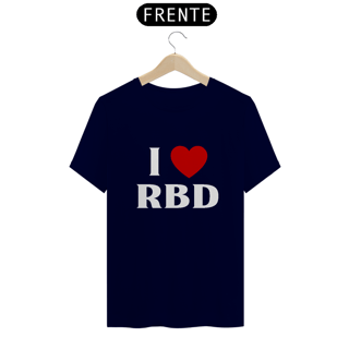 Nome do produto Camiseta Unissex - I <3 RBD