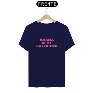 Nome do produto Camiseta Unissex - Taylor Swift Karma Is My Boyfriend
