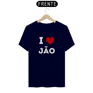 Nome do produto Camiseta Unissex - I <3 Jão 