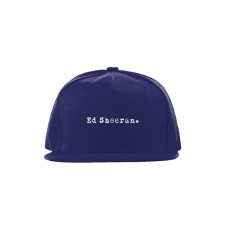 Nome do produto Boné Aba Reta - Ed Sheeran