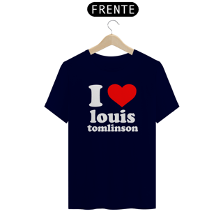 Nome do produtoCamiseta Unissex - Louis Tamlinson I Love 