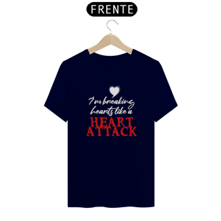 Nome do produto Camiseta Unissex - Demi Lovato Heart Attack