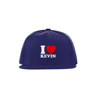Nome do produto Boné aba reta - Jonas Brothers I Love Kevin