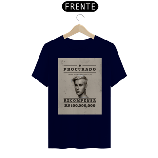 Nome do produto Camiseta Unissex - Justin Bieber Procurado 