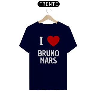 Nome do produto Camiseta Unissex - Bruno Mars I Love Bruno Mars