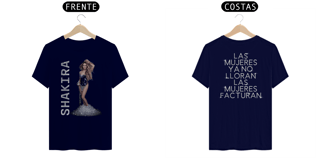 Nome do produto CAMISETA SHAKIRA LAS MUJERES YA NO LLORAN WORLD TOUR 