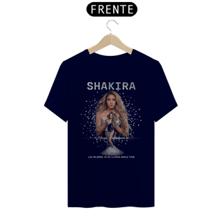 Nome do produto CAMISETA SHAKIRA LAS MUJERES YA NO LLORAN WORLD TOUR 