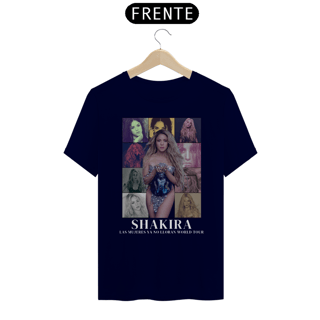 Nome do produto CAMISETA SHAKIRA LAS MUJERES YA NO LLORAN WORLD TOUR 