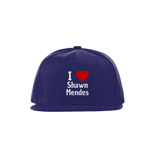 Nome do produto BONÉ I LOVE SHAWN MENDES (ABA RETA)