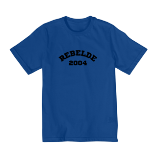Nome do produto Camiseta Infantil - Rebelde 2004 ®