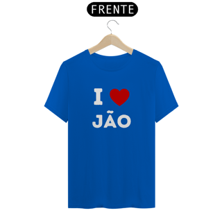 Nome do produto Camiseta Unissex - I <3 Jão 