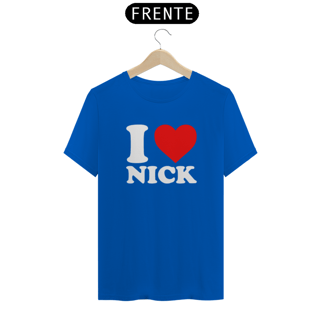 Nome do produto Camiseta Unissex - Jonas Brothers I Love Nick