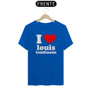 Nome do produtoCamiseta Unissex - Louis Tamlinson I Love 