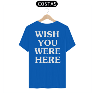 Nome do produto Camiseta Unissex - Travis Scott Wish You Were Here (estampa apenas nas costas)