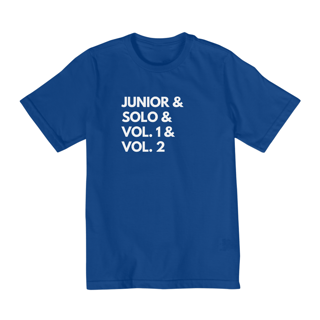 Nome do produto Camiseta Infantil 2 a 8 - JUNIOR &