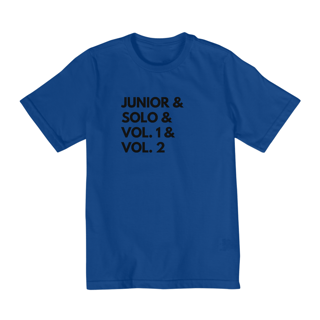 Nome do produto Camiseta Infantil 2 a 8 - JUNIOR &