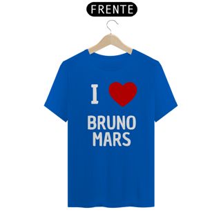 Nome do produto Camiseta Unissex - Bruno Mars I Love Bruno Mars