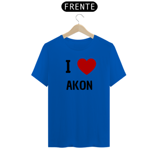 Nome do produto Camiseta Unissex - Akon I Love Akon