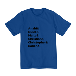 Nome do produto Camiseta Infantil - Si No Estás Aqui :(