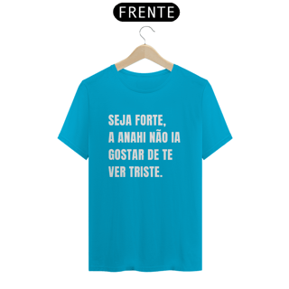 Nome do produto Camiseta Unissex - RBD Seja Forte pela Anahi 