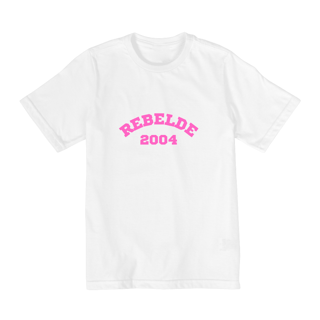 Nome do produto Camiseta Infantil - Rebelde 2004 ®