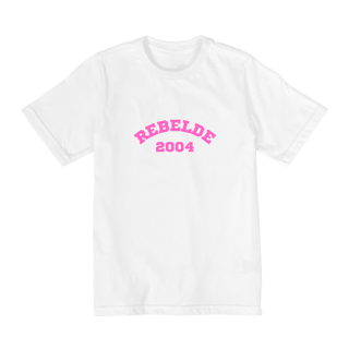 Nome do produto Camiseta Infantil - Rebelde 2004 ®