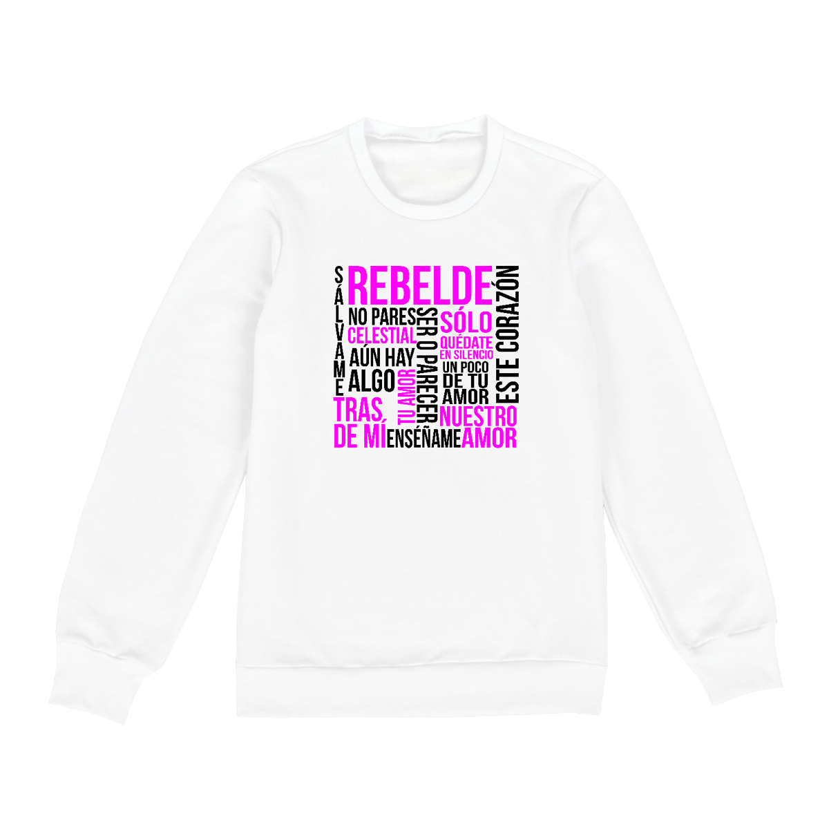 Nome do produto: Moletom Unissex - Maiores Sucessos RBDヽ(♡‿♡)ノ