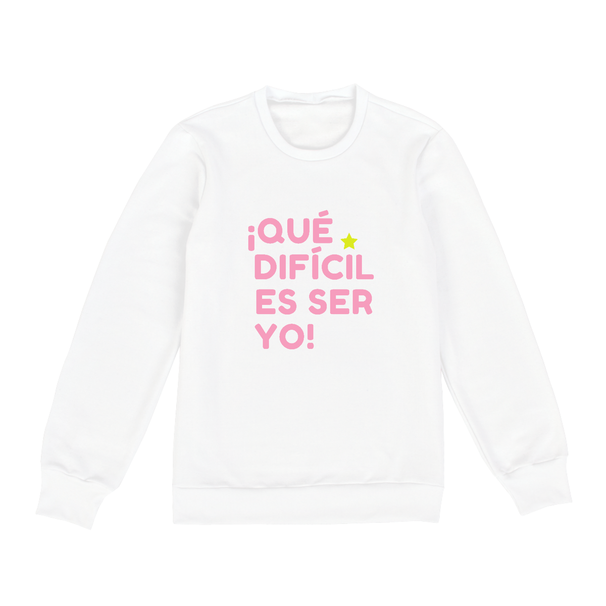 Nome do produto: Moletom Unissex - ¡Que difícil es ser yo! ★