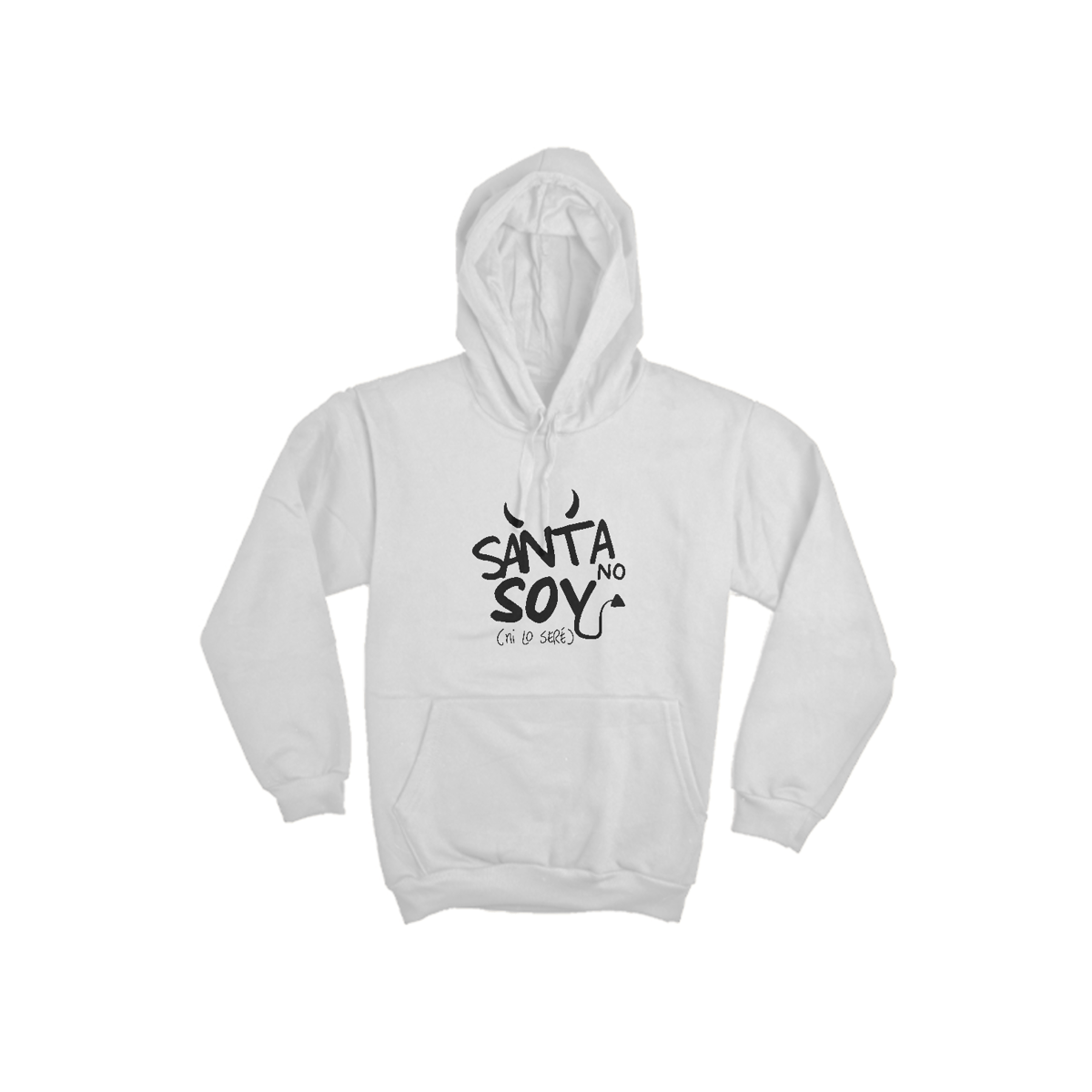 Nome do produto: Moletom Canguru - Santa No Soy ^.~