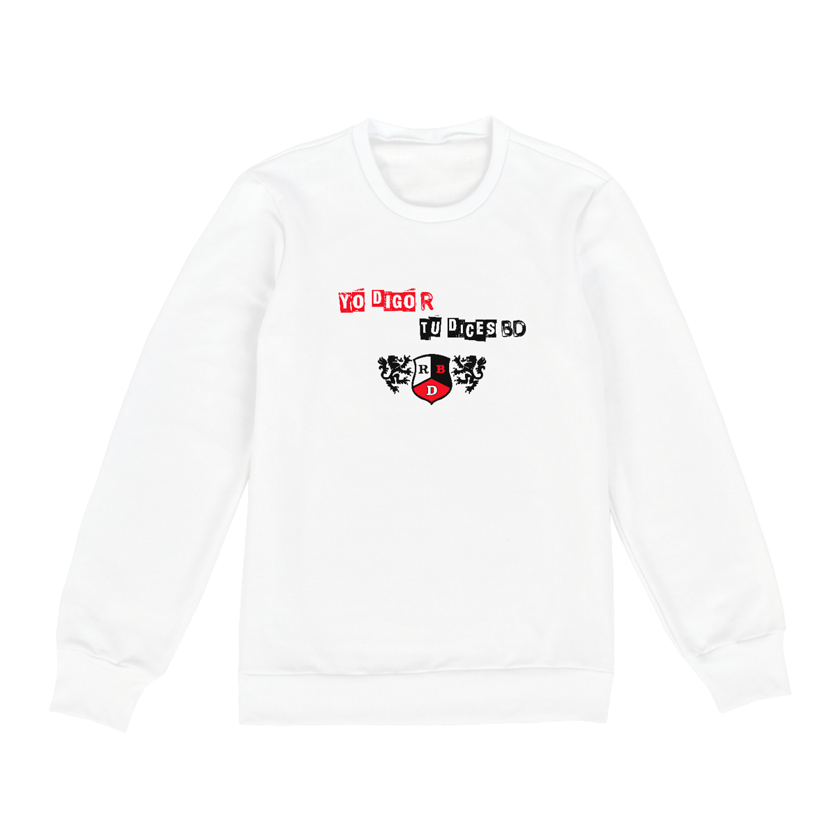 Nome do produto: Moletom Unissex - Yo Digo R Tu Dices BR 0_/¯ 