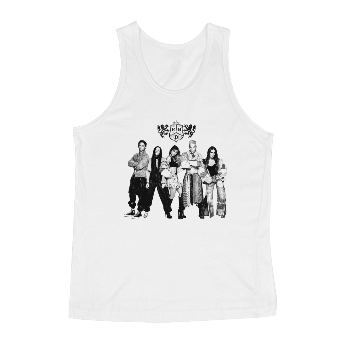 Nome do produto: Regata Masculina - RBD Turnê