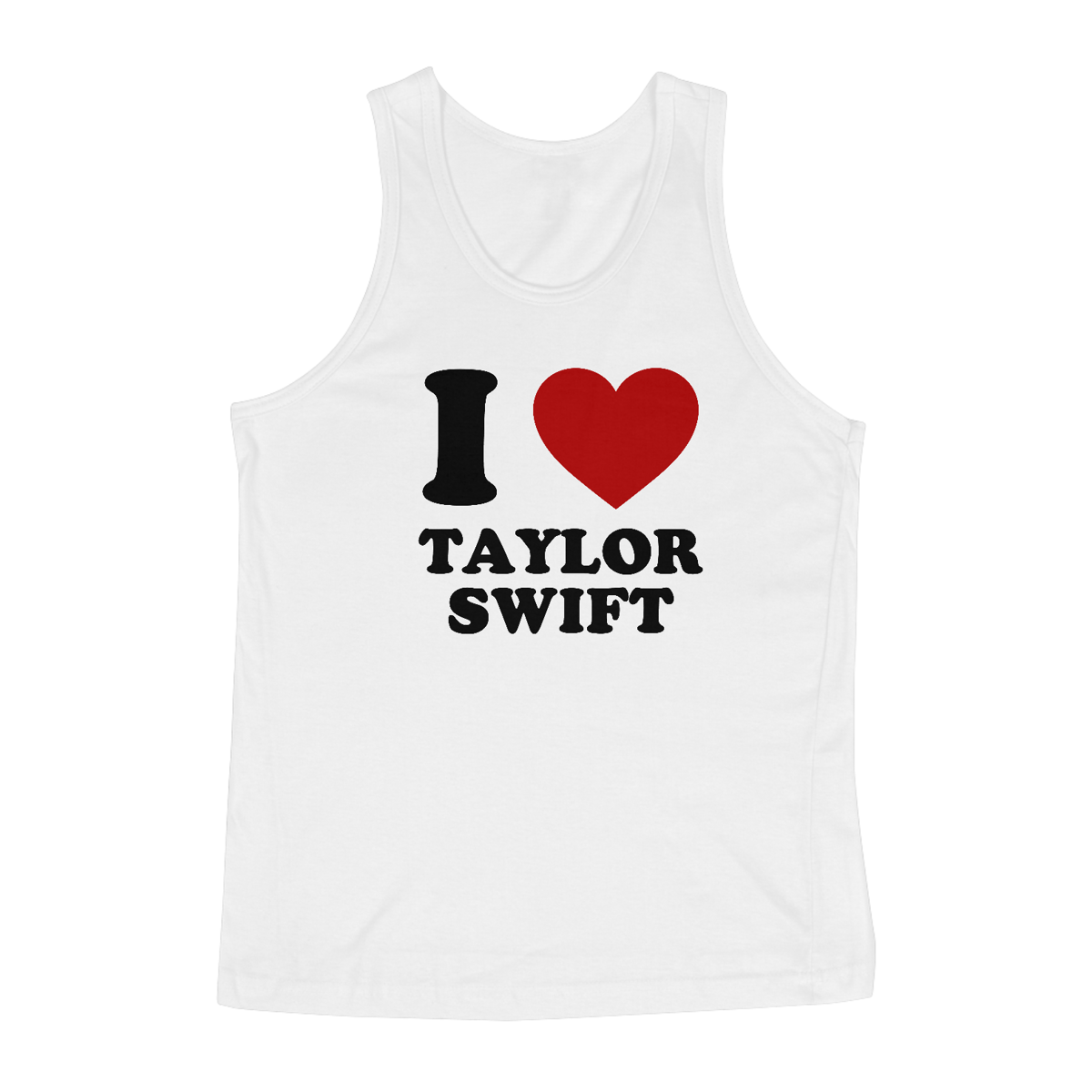 Nome do produto: Regata Maculina - I Love Taylor Swift 