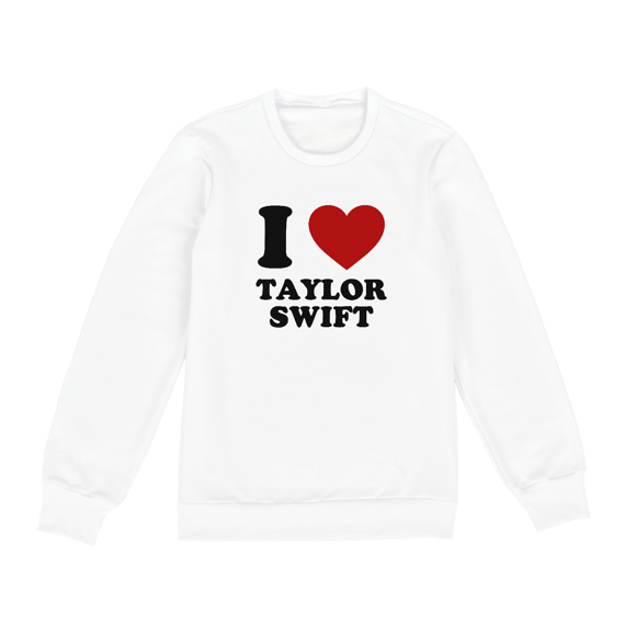 Moletom Unissex - I Love Taylor Swift 