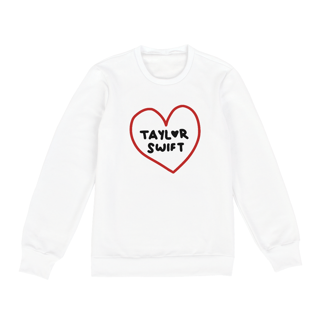 Nome do produto Moletom Unissex - <3 Taylor Swift 