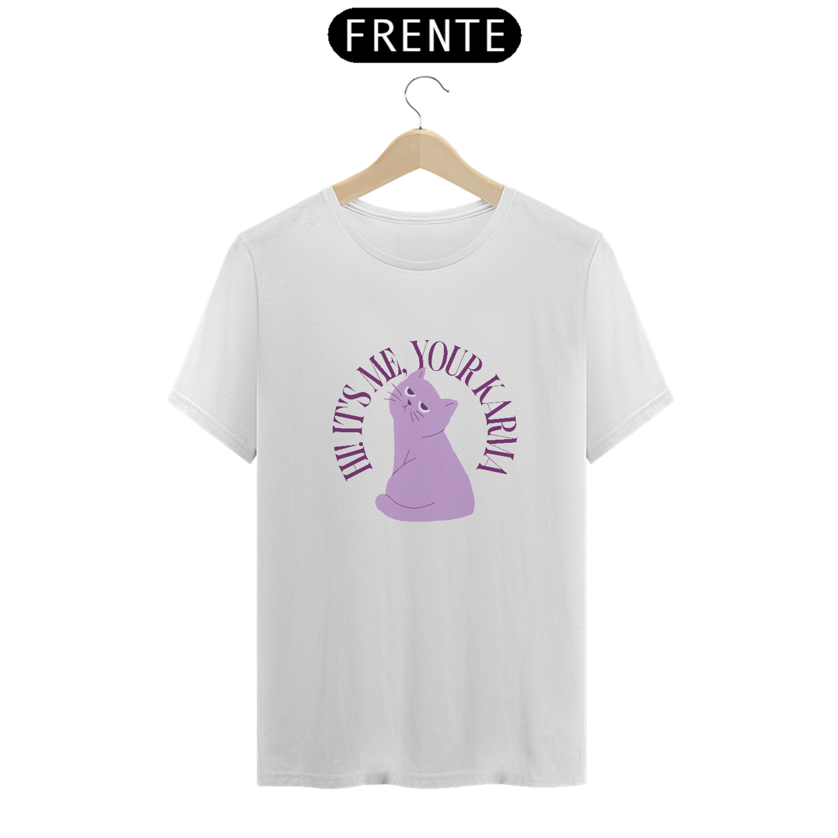 Nome do produto: Camiseta Unissex - It\'s Me You Karma Cat Taylor Swift